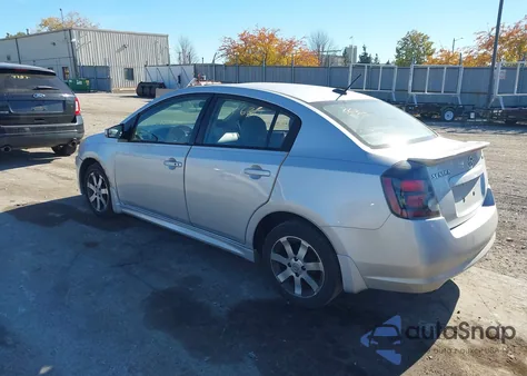 2012 Nissan Sentra 2.0 Sr из США, поврежденный, VIN 3N1AB6AP3CL709528